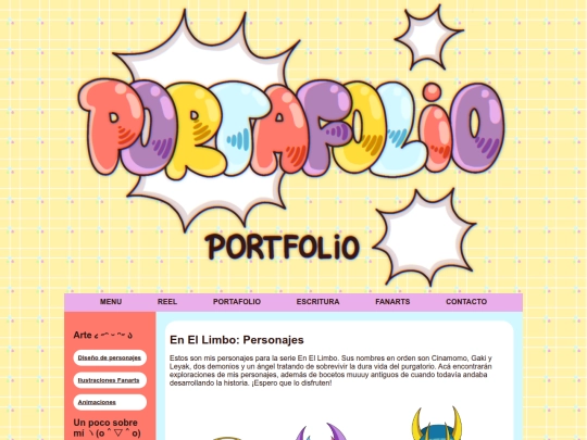 disenodepersonajes screenshot