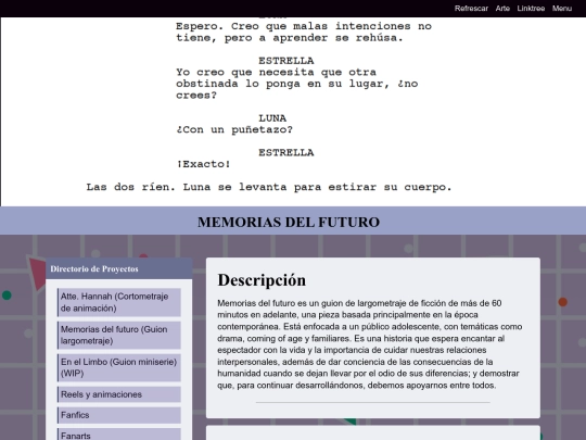 memoriasdelfuturo screenshot
