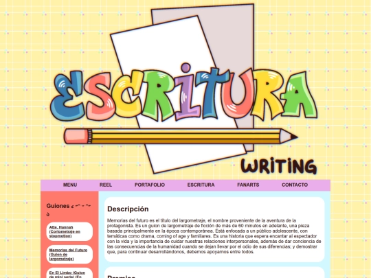 memoriasdelfuturoguion screenshot