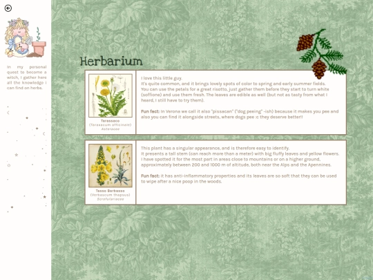 herbarium screenshot