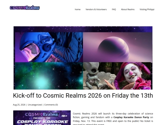 blog/kick-off-to-cosmic-realms-2026-on-friday-the-13th screenshot