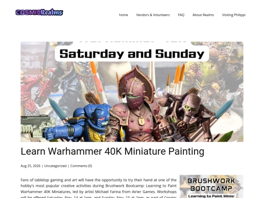 blog/learn-warhammer-40k-miniature-painting screenshot