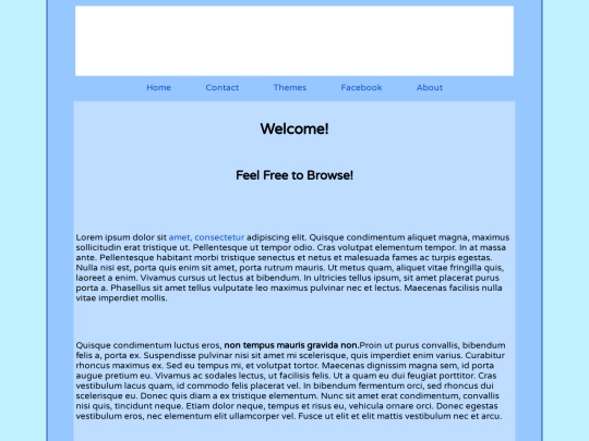 Balloons/Samplepage screenshot