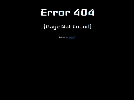not_found screenshot