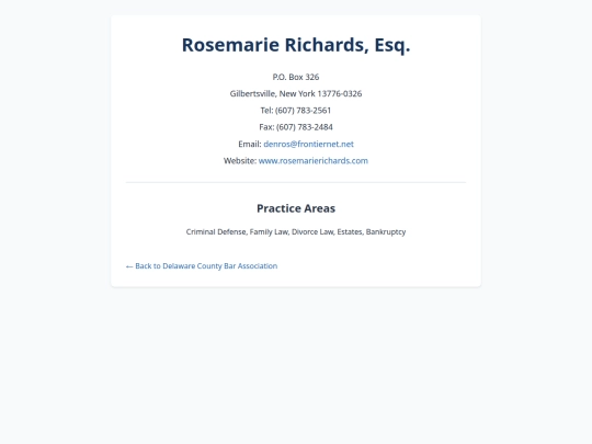 Richards screenshot