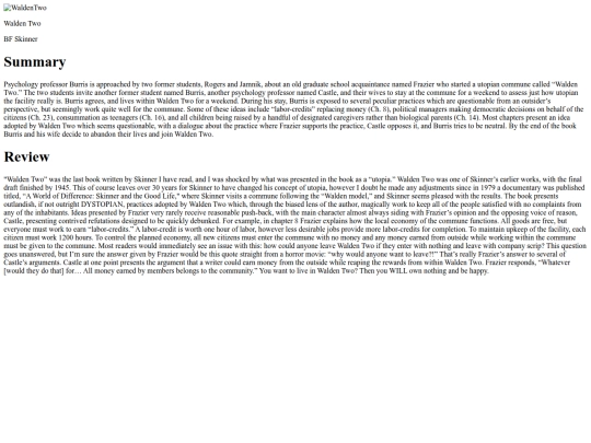 Library/BookReviews/WaldenTwo screenshot