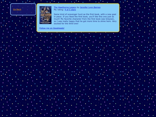 bookshelf/HawthorneLegacy screenshot