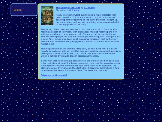 bookshelf/LibraryoftheDead screenshot