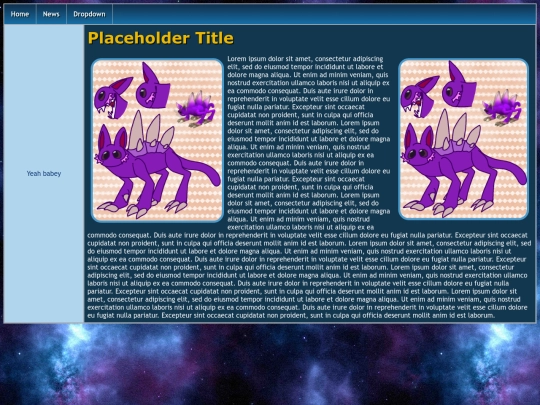 testpage screenshot