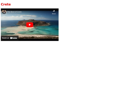 Crete screenshot