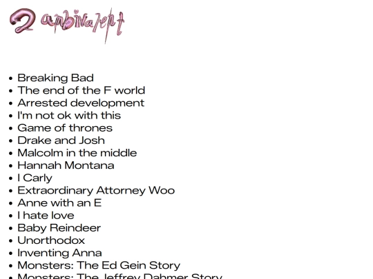 series screenshot