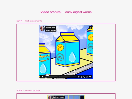 vimeo screenshot