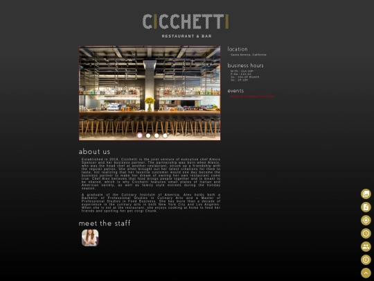 cicchetti screenshot