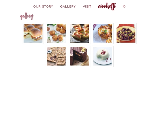 cicchetti/gallery screenshot