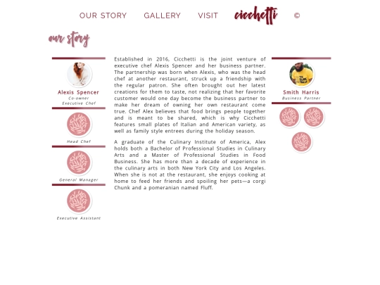 cicchetti/story screenshot