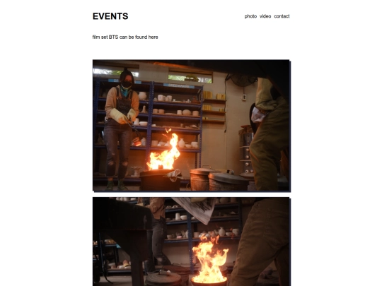 events screenshot