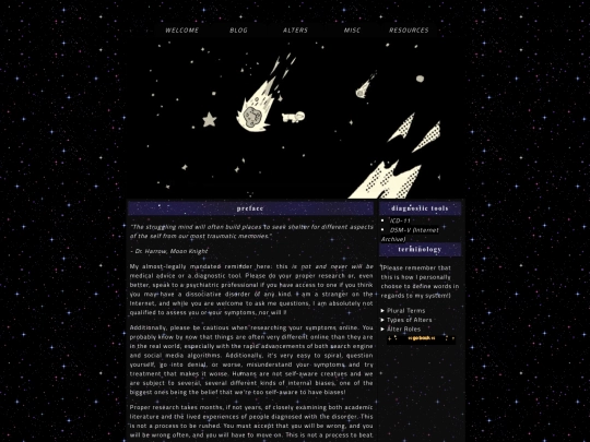 resources screenshot