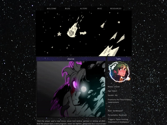 sitecharon screenshot