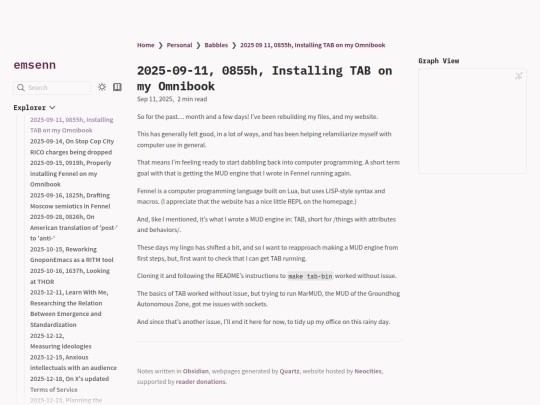 Personal/Babbles/2025-09-11,-0855h,-Installing-TAB-on-my-Omnibook screenshot