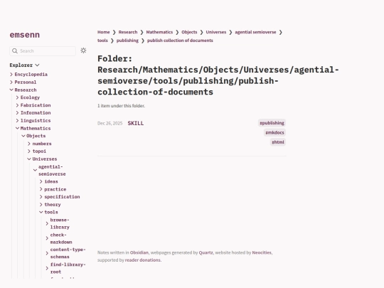 Research/Mathematics/Objects/Universes/agential-semioverse/tools/publishing/publish-collection-of-documents screenshot