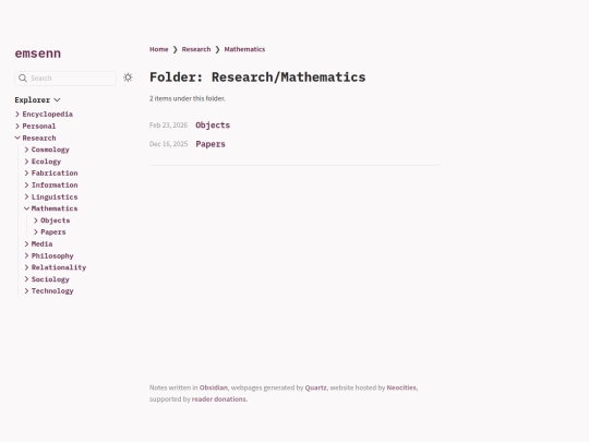 Research/Mathematics screenshot