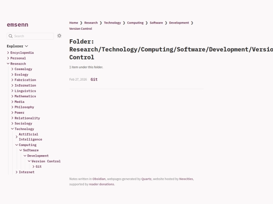 Research/Technology/Computing/Software/Development/Version-Control screenshot