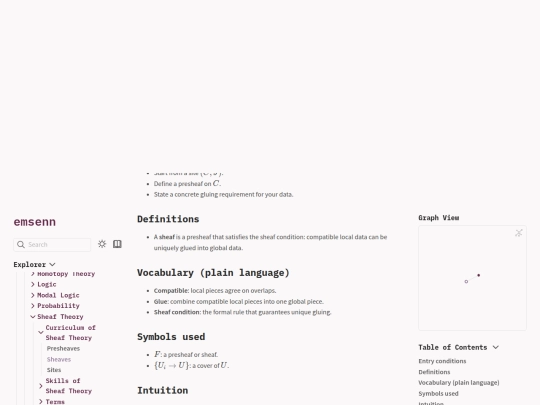 mathematics/disciplines/sheaf-theory/curricula/sheaves screenshot