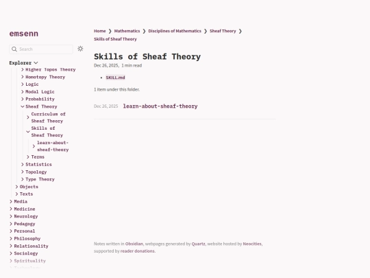 mathematics/disciplines/sheaf-theory/skills screenshot