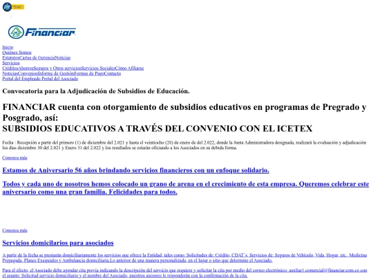 Inicio screenshot
