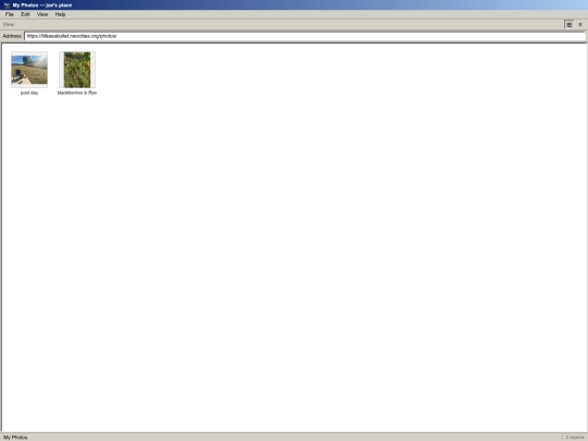 photos screenshot