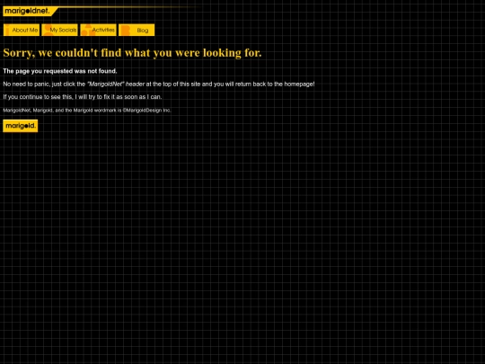 not_found screenshot