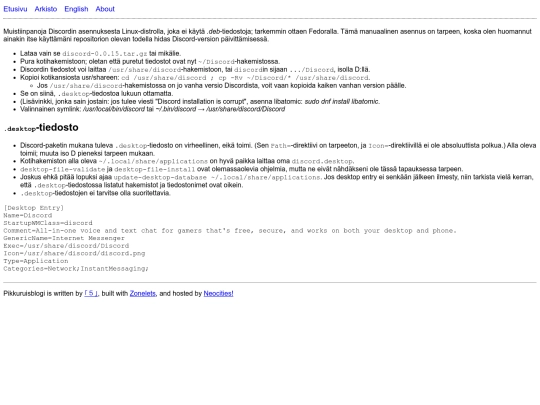 posts/2021-09-16-Discordin-asennus-Linuxilla screenshot
