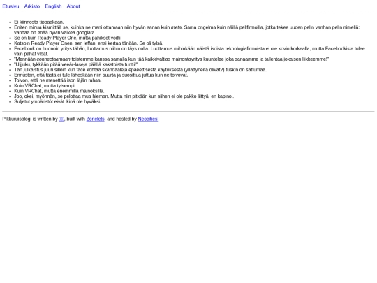 posts/2021-10-29-Metaverssi-on-typera screenshot