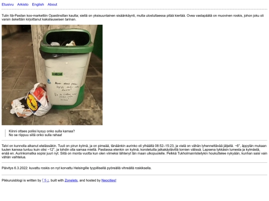 posts/2021-11-29-Tarina-roskiksessa screenshot