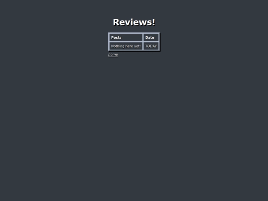 reviews screenshot