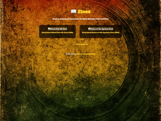 zines screenshot