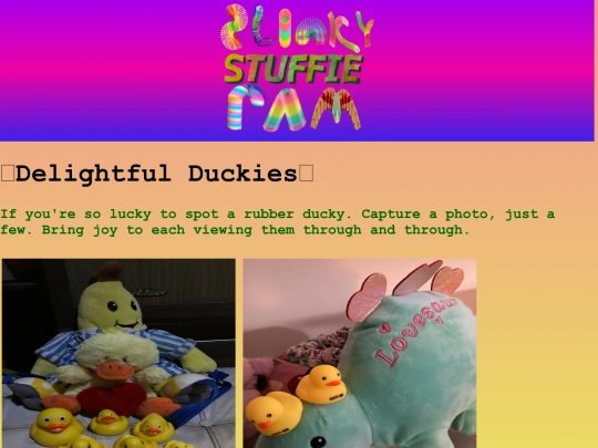 Html/DelightfulDuckies screenshot