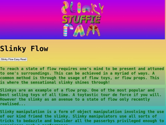 Html/SlinkyFlow screenshot