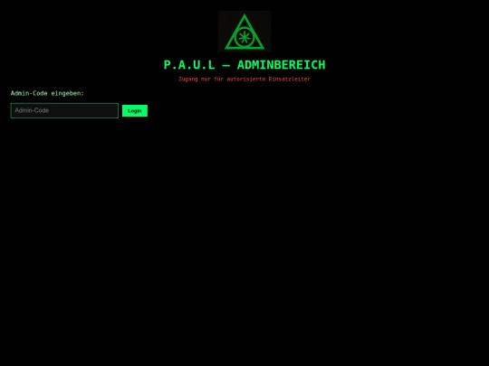admin screenshot