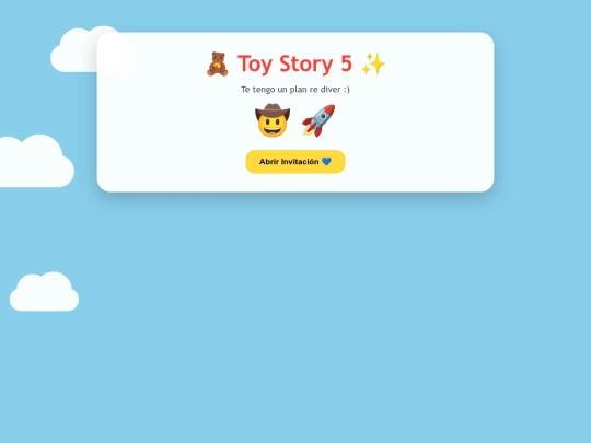 forbauti/invitacion-toystory5 screenshot