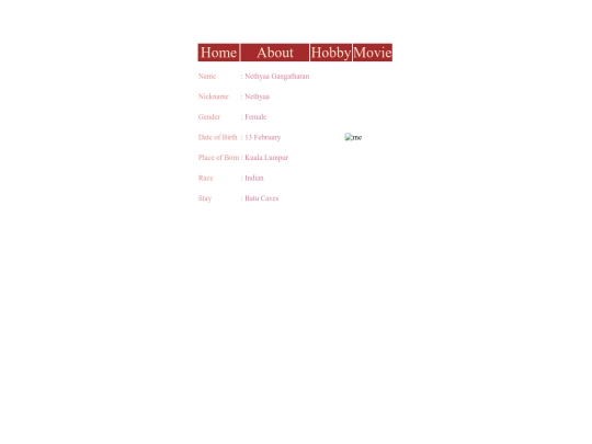 Nethyaa/about screenshot