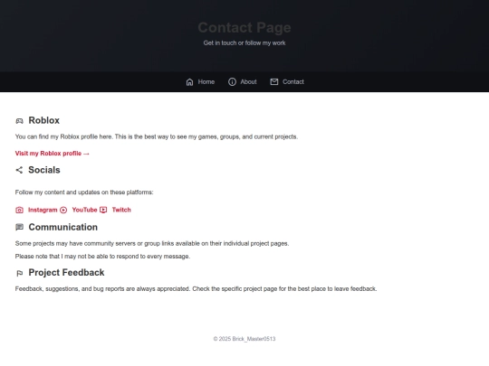 contact screenshot