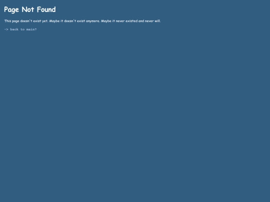 not_found screenshot