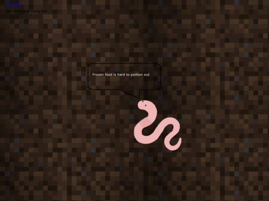 html/wormOTD screenshot
