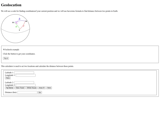 geolocation screenshot