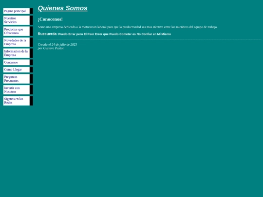 acercade screenshot