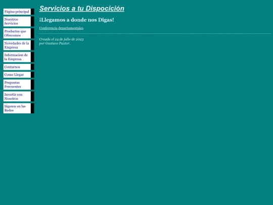servicios screenshot