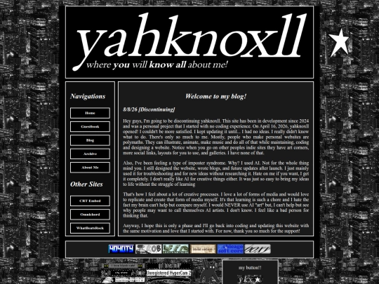 blog screenshot