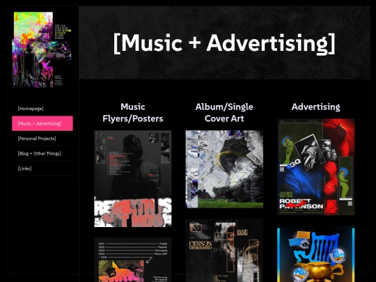 music-advertising screenshot