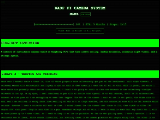 PROJECT HTMLS/CAMERA screenshot
